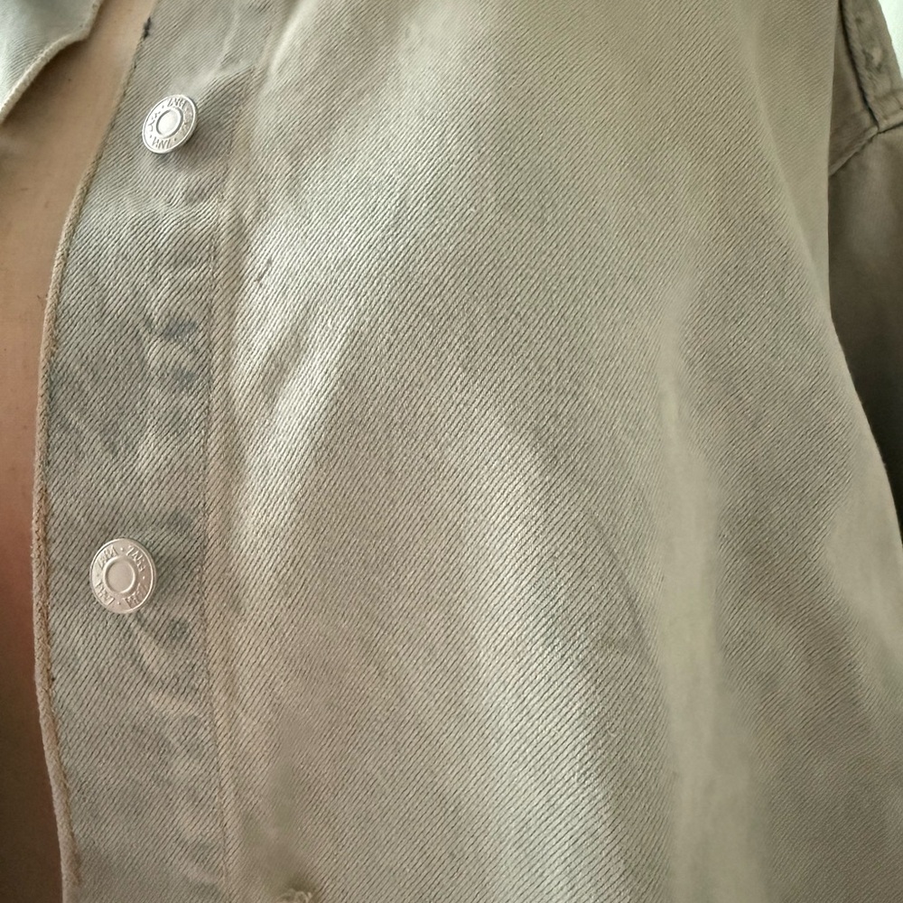Zara Light Blue Denim Jacket - Picture 6 of 12
